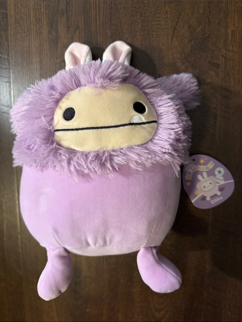 Squishmallows Lilac Dilla Plush - Purple and Cream